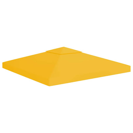 Paviljongtak med ventilering 310 g/m² 3x3 m gul