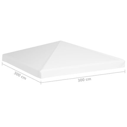 Paviljongtak 270 g/m² 3x3 m vit