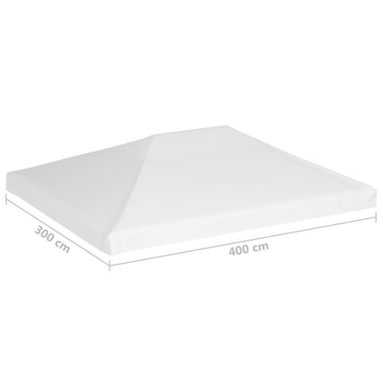 Paviljongtak 270 g/m² 4x3 m vit