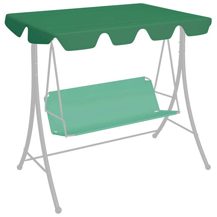 Reservtak för hammock grön 188/168x145/110 cm