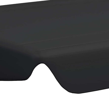 Reservtak för hammock svart 188/168x145/110 cm