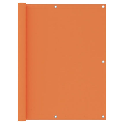 Balkongskärm orange 120x500 cm oxfordtyg