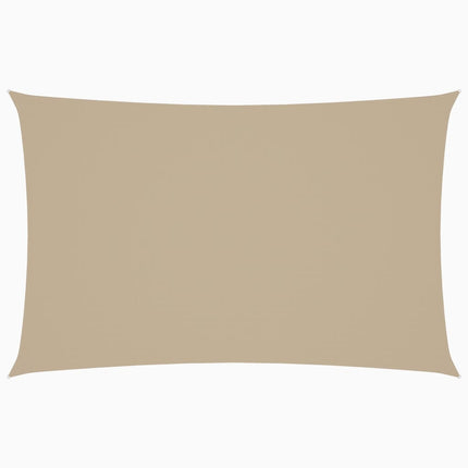 Solsegel oxfordtyg rektangulärt 2x4,5 m beige
