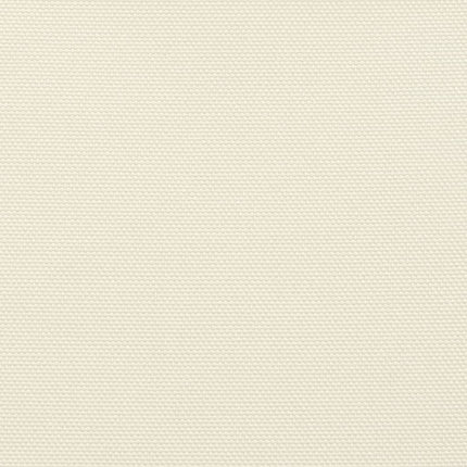 Solsegel oxfordtyg rektangulärt 5x6 m gräddvit