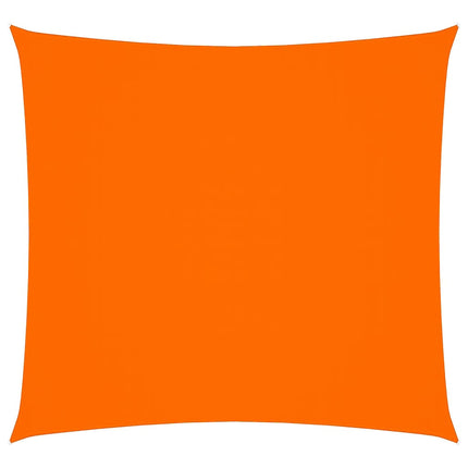 Solsegel oxfordtyg fyrkantigt 2x2 m orange