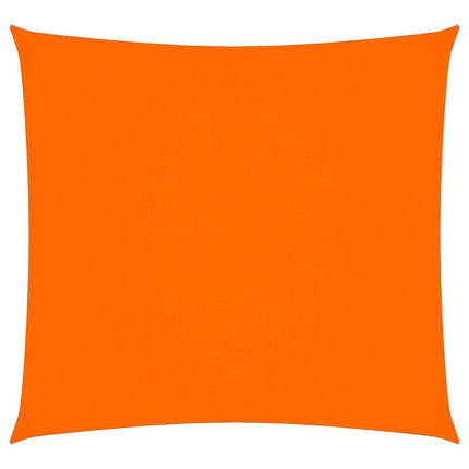 Solsegel oxfordtyg fyrkantigt 3,6x3,6 m orange