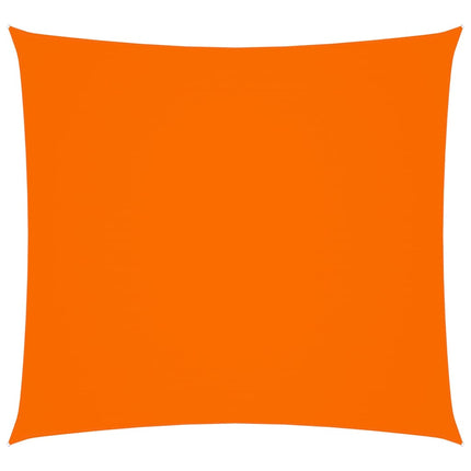 Solsegel oxfordtyg fyrkantigt 4x4 m orange