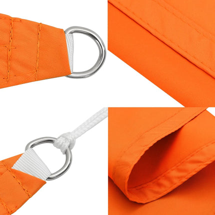 Solsegel oxfordtyg rektangulärt 2x3 m orange