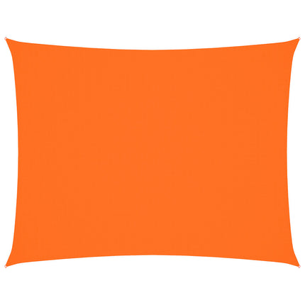 Solsegel oxfordtyg rektangulärt 2x3,5 m orange