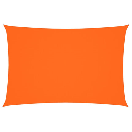 Solsegel oxfordtyg rektangulärt 2x4 m orange