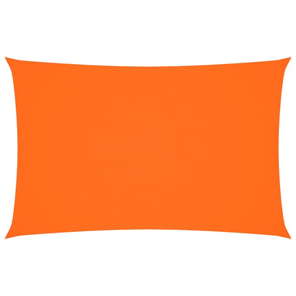 Solsegel oxfordtyg rektangulärt 2x5 m orange