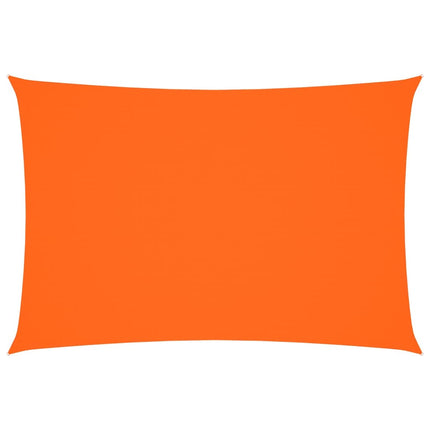 Solsegel oxfordtyg rektangulärt 2,5x4,5 m orange