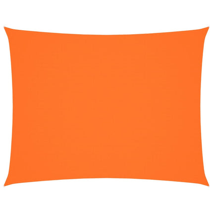 Solsegel oxfordtyg rektangulärt 3x4,5 m orange