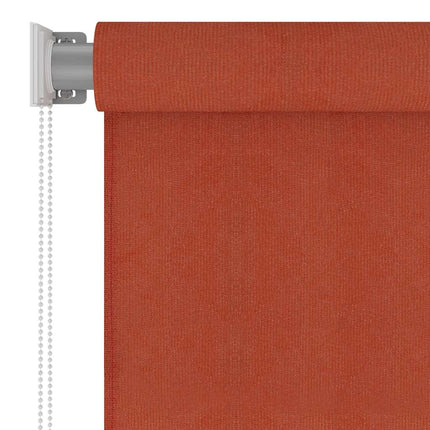 Rullgardin utomhus 225 (B) x 140 (H) cm terrakotta HDPE