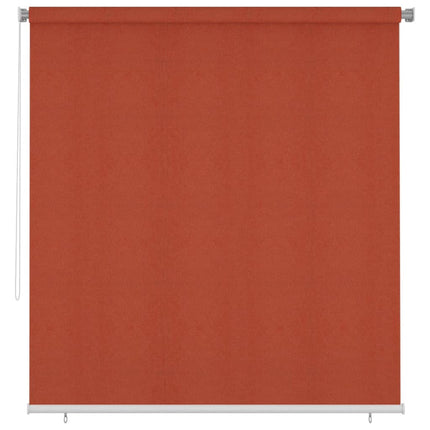 Rullgardin utomhus 225 (B) x 230 (H) cm terrakotta HDPE