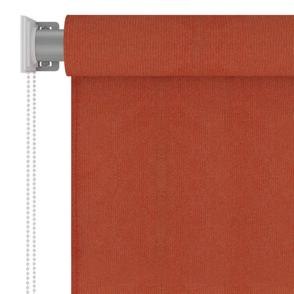 Rullgardin utomhus 225 (B) x 230 (H) cm terrakotta HDPE