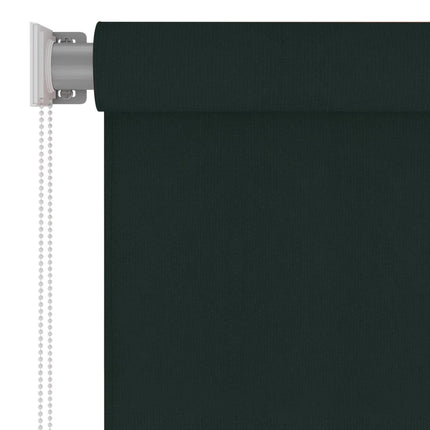Rullgardin utomhus 85 (B) x 140 (H) cm mörkgrön HDPE