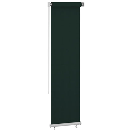 Rullgardin utomhus 65 (B) x 230 (H) cm mörkgrön HDPE