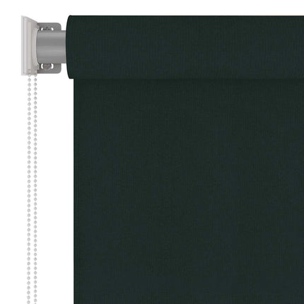 Rullgardin utomhus 125 (B) x 230 (H) cm mörkgrön HDPE