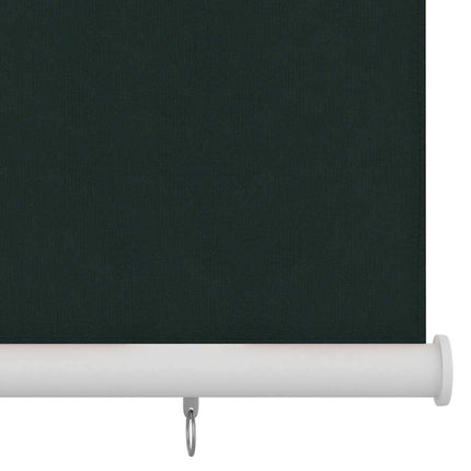 Rullgardin utomhus 185 (B) x 230 (H) cm mörkgrön HDPE