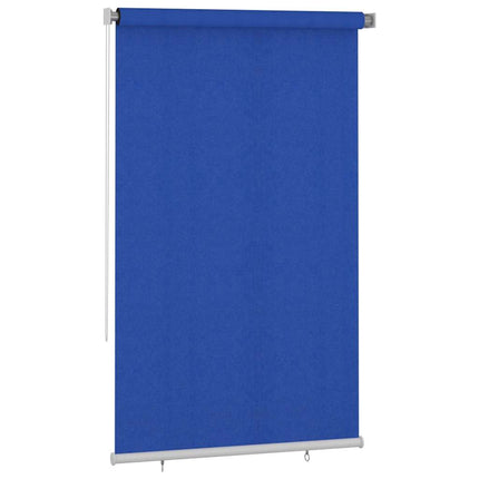 Rullgardin utomhus 145 (B) x 230 (H) cm blå HDPE