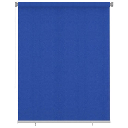Rullgardin utomhus 185 (B) x 230 (H) cm blå HDPE