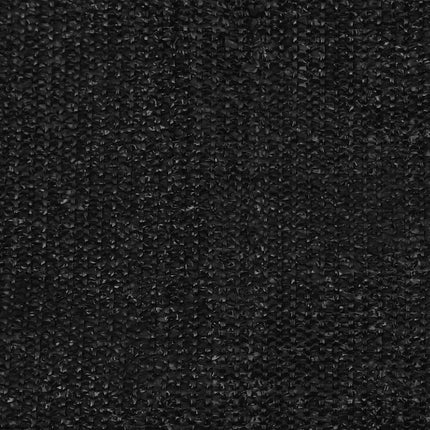 Rullgardin utomhus 125 (B) x 140 (H) cm svart
