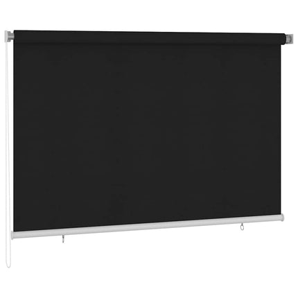 Rullgardin utomhus 225 (B) x 140 (H) cm svart