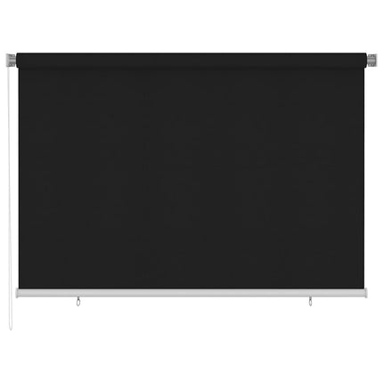 Rullgardin utomhus 225 (B) x 140 (H) cm svart