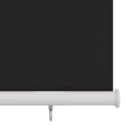 Rullgardin utomhus 225 (B) x 140 (H) cm svart