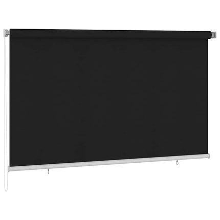 Rullgardin utomhus 245 (B) x 140 (H) cm svart