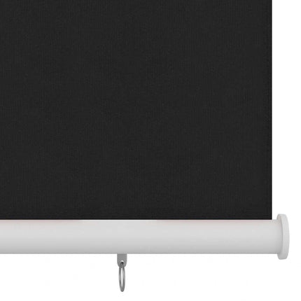 Rullgardin utomhus 245 (B) x 140 (H) cm svart