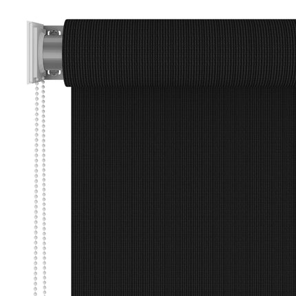 Rullgardin utomhus 355 (B) x 230 (H) cm svart