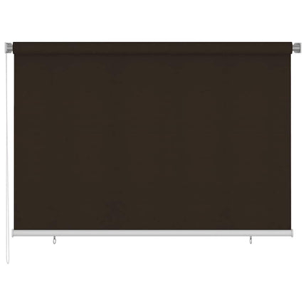 Rullgardin utomhus 225 (B) x 140 (H) cm brun