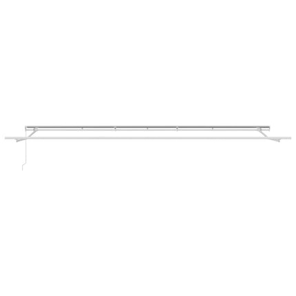 Markisram Vit 600 × 350 cm Aluminium