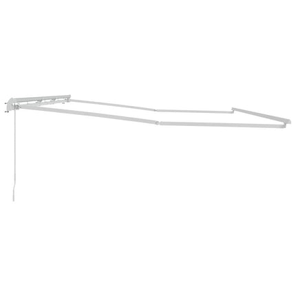 Markisram Vit 600 × 350 cm Aluminium