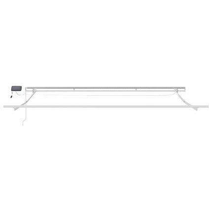 Markisram Vit 500 × 350 cm Aluminium
