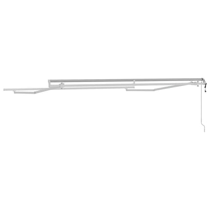 Markisram Vit 350 x 250 cm Aluminium