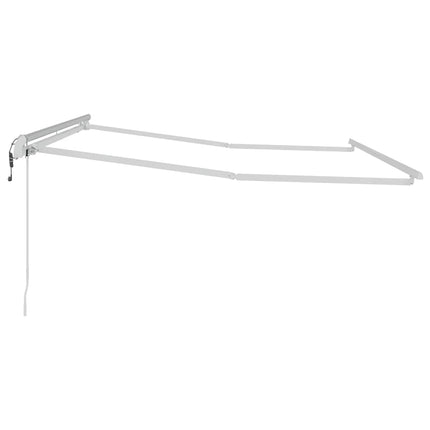 Markisram Vit 350 x 250 cm Aluminium