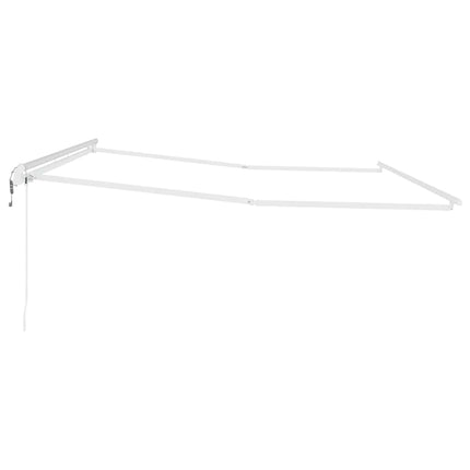 Markisram Vit 500 × 300 cm Aluminium