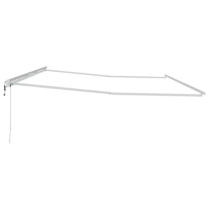 Markisram Vit 600 × 350 cm Aluminium