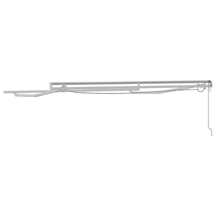 Markisram Vit 350 x 250 cm Aluminium