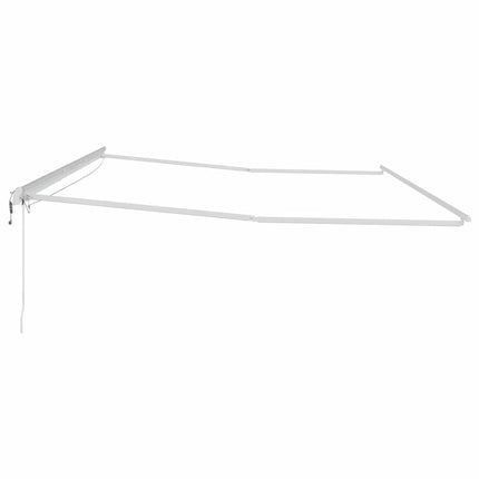 Markisram Vit 600 × 300 cm Aluminium