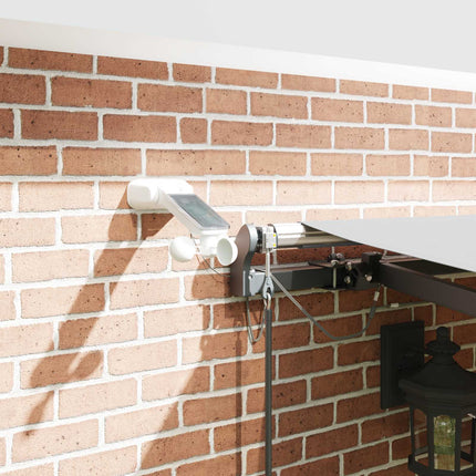 Elektrisk markisram med LED och sensor 4 x 3,5 m Antracit