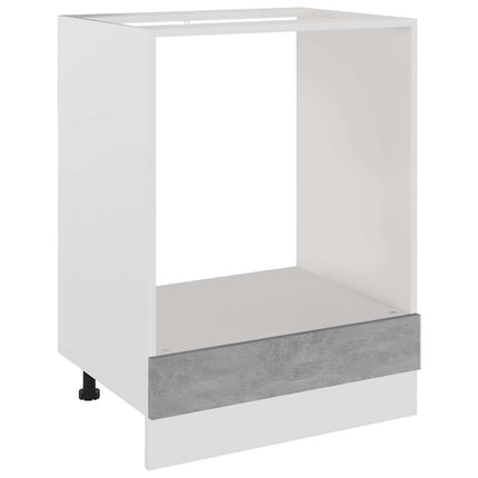 Överskåp “Riga” betonggrå 60x46x81,5 cm konstruerat trä