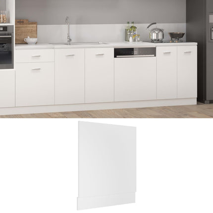 Front för diskmaskin “Lyon” vit 59,5x3x67 cm konstruerat trä