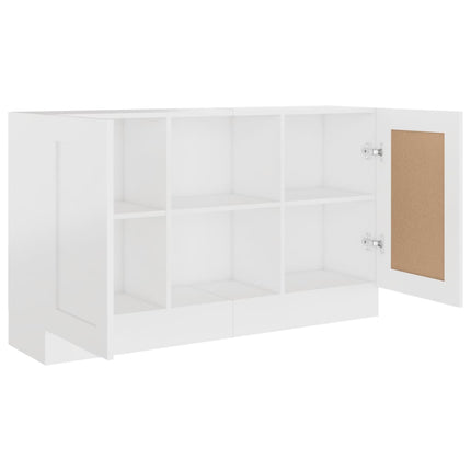 Skänk vit 120x30,5x70 cm konstruerat trä