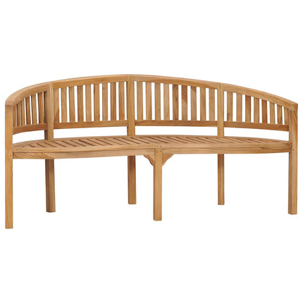 Bananbänk 180 cm massiv teak