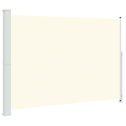 Infällbar sidomarkis 200x300 cm gräddvit