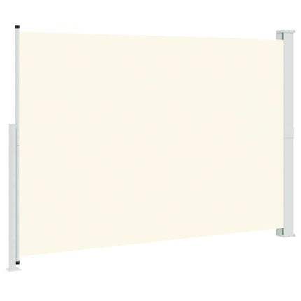 Infällbar sidomarkis 200x300 cm gräddvit